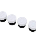 4 Piece Anti Vibration Feet And Shock Absorbing Pads For 3D Printers Pro Grade Hard Rubber And ABS Build in white and black