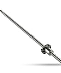 High Precision Stainless Steel Ball Screw SFU1605 1200mm For 3D Printer Z Axis With End Machining And Ball Nut CNC Parts Ready For Smooth Linear Motion In CNC Milling And DIY Projects visible from an angled view.