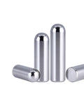 Heavy Duty 304 Stainless Steel Dowel Pins With Round Heads And Flat Chamfered Edges For Precision Positioning In Machines