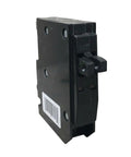 Side view of QO3020 Miniature Circuit Breaker 240V 30 20A, black durable QO style unit for home and commercial panels.