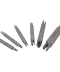 Premium Double Ended Hex Broken Tap Extractor Kit 4-12mm High Hardness Alloy Screw Remove Tools For Damaged Thread Restoration And DIY Jobs That Just Rock.