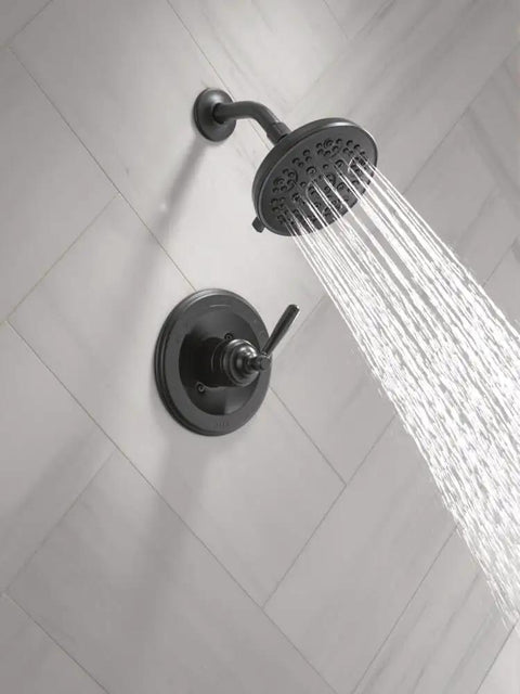 Solid 5 Setting Matte Black Shower Trim Kit With Insane Full Body Spray And Tight Bathroom Handle Set Super Simple Wall Mounted Install Valve Not Included Sturdy Build For Fresh Home Upgrade