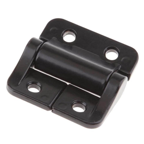 Front view of Constant Torque Hinge Black Zinc E6-10-216-50 Replacement for medium duty doors with corrosion resistant finish.