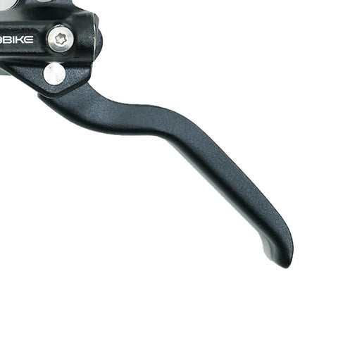 Falcon Pro And GT Brake Levers Adjustable Folding Handle, 90 Degree Pivot for E Moto Hydraulic System, black aluminum.