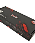 Box of 18 Inch Air Pneumatic Needle Scaler For Quick Paint And Rust Removal With 5000 BPM And 19 Needles, Welding Prep Tool