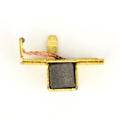 Premium Carbon Brush Set Replacement Parts For Power Tools Slick Fit Brushes For Dewalt Porter Cable Superior Electric, 0.48x0.24 inches, shows a carbon brush with metal housing.
