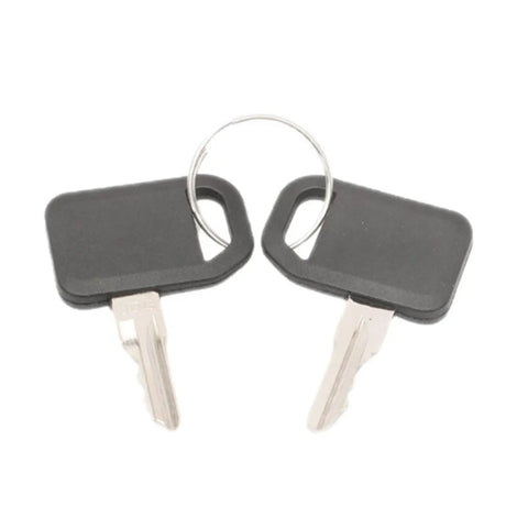 Keyed Ignition Switch With Keys Replaces TCA26088 For Z740 Z955 1550 1570 6700A 7200A 7400A 7500A 8900A 636M 648M 652B 652M 652R 661R 2020A 2030A Lawn Mowers Fits A Wide Range Of Yard Work Machines, black plastic keys