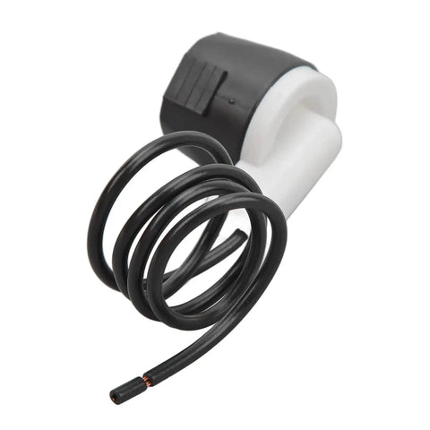 Heavy Duty Brake Proportioning Valve Connector For 1970 Through 1994 Muscle Cars features a sturdy black and white design with a wiring harness.