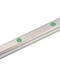 Close-up of 500mm linear guide rail from Complete 500mm Linear Guide Rail Kit With Four Bearing Blocks And 500mm SFU1204 Ball Screw Nut Kit