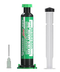 Syringe of UV Instant Curing Solder Mask Ink for DIY PCB Repairs Green Solder Mask with Arcing Prevention and Strong Insulation