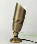 Sturdy Brass Landscape Lighting Mounting Base For Outdoor Low Voltage Lighting Surface Mount Plate Antique Bronze Finish