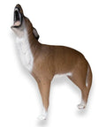 Howling Coyote 3D Archery Target With Dura-Flex Foam Self-Healing Core, realistic design for bow training