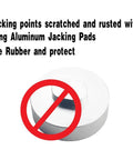 Rubber Jack Pad Set For Porsche Lift Points, 4 Pack Jack Pad Tools For 911 964 993 996 997 991 Cayman Boxster