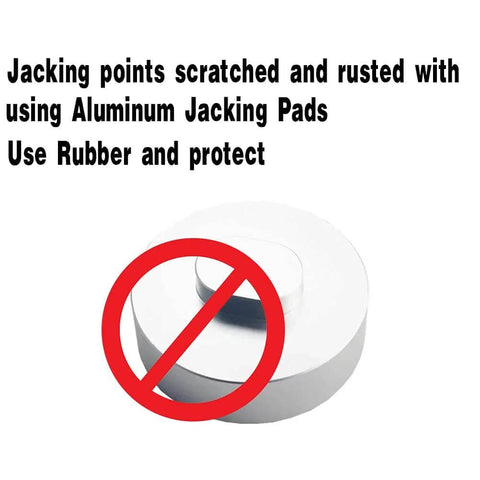 Rubber Jack Pad Set For Porsche Lift Points, 4 Pack Jack Pad Tools For 911 964 993 996 997 991 Cayman Boxster