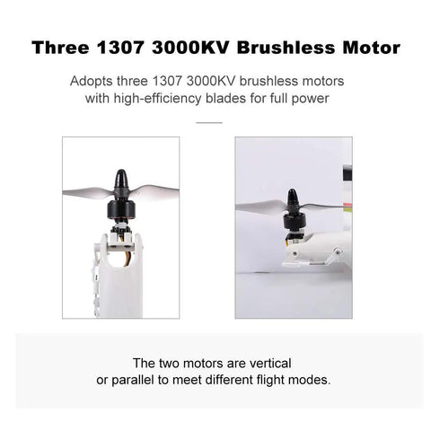 Pro Level RC Airplane For Adults, 2.4G 6CH Glider With 3 Flight Modes, brushless motor with high-efficiency blades
