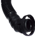 Secondary Air Pump Injection Hose For Vw Beetle And Mk4 Models Years 1998 To 2010 With 20 Liter Engine And Part Number 06G131127 To Fix Leaks And Turn Off Check Light Right Away While Saving Cash On Shop Bills For Your Diy Fix With Replacement Part. black ribbed hose end