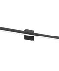 31.5 Inch Black LED Vanity Light 26W Modern Wall Mount For Bathroom, 6000K White, 2400 Lumens, CRI 85, No Fuss Hardwired Fixture