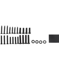 All In One TV Stand Base Kit With No Drill Mounting Bracket Replacement Legs screws and washers set for TV installation