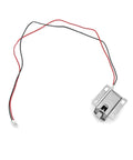 Compact 12V Direct Current Electromagnetic Solenoid Lock 4 Pack Slide Bolt with wires for cabinet and exit door safety.