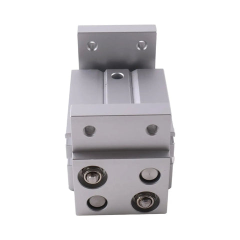 Wide Pneumatic Gripper Finger Cylinder MHL2-25D MHL225D Double Acting Parallel Gripper industrial tool close-up front view