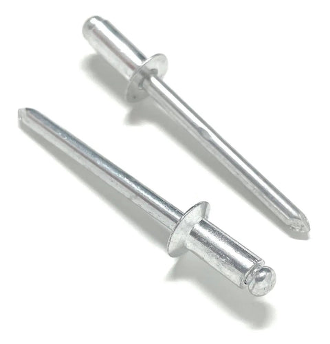 Aluminum Countersunk Head Blind Rivets Pop Rivets 3/16 x 1/4 Inch, 50 Count, Grip Range 0.126-0.250 Inch, Flush Finish for aircraft
