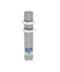 M12 Cylindrical Inductive Proximity Sensor With 2 mm Sensing Distance And 50 mm Length, Nickel Plated Brass Housing, Dust And Water Resistant