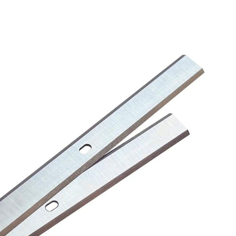 12.5 Inch Planer Blades Replacement Set For PC305TP And Craftsman 21758, Double Edged High Speed Steel, shown close-up