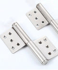 Detachable Flag Hinge Set Stainless Steel Weld On 5 Inch Heavy Duty Door Hinges 2.5mm Thick For Bathroom And Fire Doors Easy Install Rust Resistant