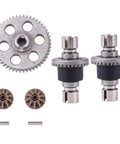 One Twelfth Scale RC Car Spare Parts Beefed Up Sintered Steel Spur Gear Drive Pinions And Steel Machine Diff With Metal Cups Complete Upgrade Set Compatible With 903A 90203 90202