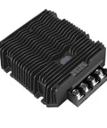 Hardcore Heavy Duty 18 To 90 Volt Drop To 12 Volt 60 Amp Buck Converter solid state unit with cooling fins and terminals.