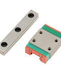 Compact 7mm Wide Linear Rail With 17x23mm Linear Block And 40mm Travel, precision bearing steel guide for small machinery