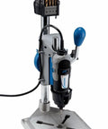All In One Articulating Drill Press Workstation With 15 Degree Increments 90 Degree Horizontal Tool Holder And Flex Shaft Stand