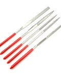 Dope 28 Piece Model Tools Kit For Gundam And Car Model Building includes precision files with red handles for detailed work