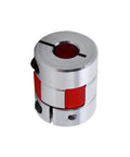 Flexible Plum Shaft Coupling With 8mm And 10mm Bore, High Strength Aluminum, Lubrication Free, Easy Fit For CNC Stepper Motors And Encoders