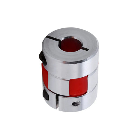 Flexible Plum Shaft Coupling With 8mm And 10mm Bore, High Strength Aluminum, Lubrication Free, Easy Fit For CNC Stepper Motors And Encoders