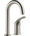 Go-To Classic Kitchen Faucet with Diamond Seal Technology, 10-inch high arc swivel, stainless one-handle, 5.81-inch spout