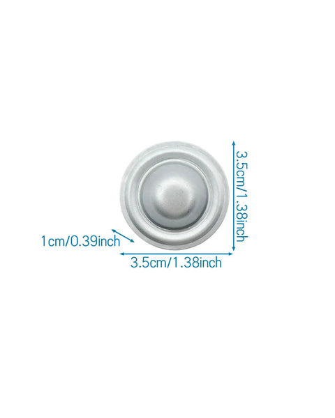 Built Right To Handle Any Home Improvement Job These Rock Solid Galvalume Metal Roof Screw Cap Covers Shut Out Rain And Block Rust In Clean Silver Including Fifty Pieces That Make Porch Repairs And Reliable Roof Maintenance A Total Breeze
