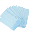 Extra Thick Multi Layer No Sweat Adult Bed Pads For Incontinence Leak Proof Underpads Premium Heavy Duty Soft Absorbent Disposable Liners For Elderly Comfort stacked in a pack
