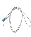 RTD Temperature Sensor Probe Replacement For Pellet Grills And Country Smokers Series Compatible With OEM Part 50151, stainless steel lead