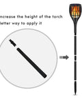 Pole Extension And Joint Kit For Solar Flame Torches Make Tiki Torches Taller With A 12 Inch Extension installation guide.