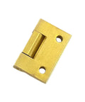 Self-Closing Reversible Door Hinge Set, 10 Pieces, 19 By 12.5mm, 4-Hole Butt Hinges For Cabinets And Jewelry Boxes, Built To Last Stainless Steel