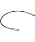 Heavy Duty High Pressure Air Hose 50cm M10x1 Thread 9000 PSI Stainless Wrap Protects Against Kinks For Hunting Diving Tanks And Industrial Jobs Built To Handle Abuse No Matter How Hard You Run Them Today. coiled