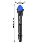 Smooth Five Second UV Curing Glue Pen With Tough As Nails Plastic Welding Compound For Waterproof And Heat Resistant Bonds That Stick Better Than Anything Else Up Top, measuring 13.5 cm.