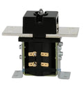 Heavy Duty Normally Open DC Contactor And Relay Switch For 12V Through 72V Systems, metal and plastic build for secure connections.