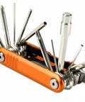 16 In 1 Bike Multi Tool Kit With Allen Wrenches And Screwdrivers For Mountain Bikes Handy On The Go Fix It Kit Chrome Vanadium