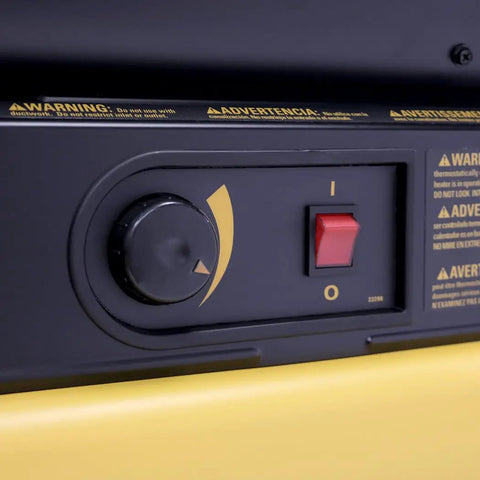 Built Different 185000 Btu Forced Air Diesel Heater Warms Up To 4250 Sq Ft With Recessed Controls and switch panel