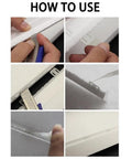 How to use Dope 20Pcs RC Plane Hinge Folding Leaf Paper Hinges for DIY model aircraft aileron and tail assembly.