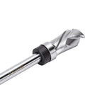 GOTOTOP Spiral Flush Trim Router Bit For Woodworking Pros With 1/2 Inch Shank showcasing a tungsten carbide tip and spiral design.