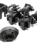 Upgrade Gearbox Set For Nitro 3 RC Car, Pro Grade Transmission Module Compatible With HPI RS4 Nitro RTR3 EVO, black components