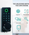 Hassle Free Biometric Smart Deadbolt Lock Delivers Snappy Fingerprint Scanning And Slick Keypad Access For Zero Drama Keyless Entry Front Door Security Upgrade with interface options.